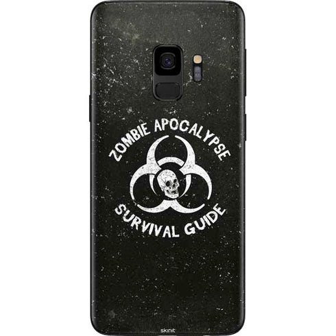 Zombie Apocalypse Survival Guide Galaxy S9 Skin